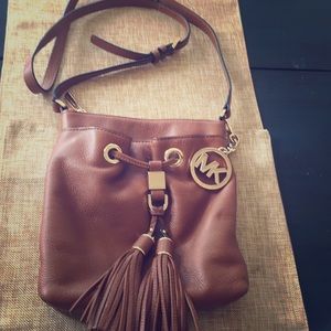 MICHAEL KORS leather shoulder bag